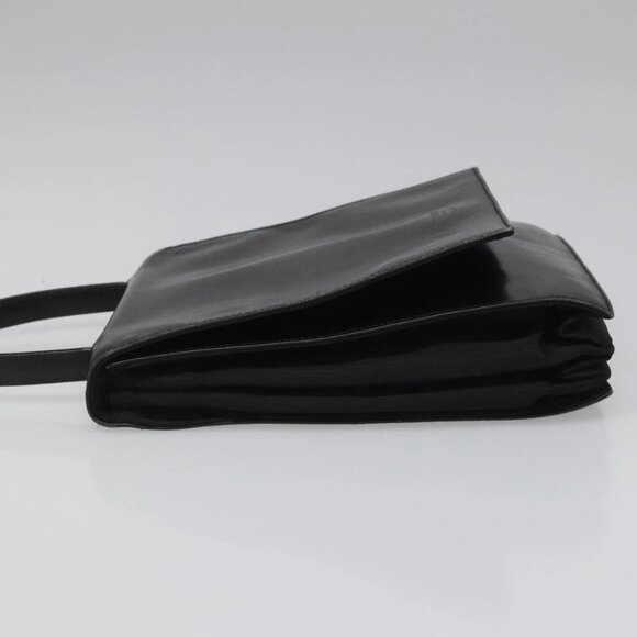 PRADA Hand Bag Nylon Leather Black Auth 112080 - Picture 7 of 16